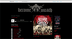 Desktop Screenshot of becomewrath.bandcamp.com