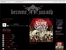 Tablet Screenshot of becomewrath.bandcamp.com