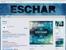 Tablet Screenshot of eschar.bandcamp.com