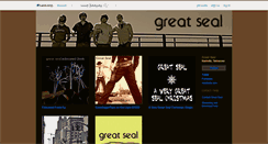 Desktop Screenshot of greatseal.bandcamp.com