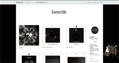 Desktop Screenshot of famelik.bandcamp.com
