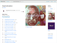 Tablet Screenshot of gazmo.bandcamp.com