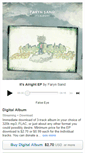 Mobile Screenshot of farynsand.bandcamp.com