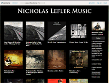 Tablet Screenshot of nicholaslefler.bandcamp.com