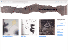 Tablet Screenshot of handmadehands.bandcamp.com