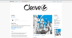 Desktop Screenshot of cleave.bandcamp.com