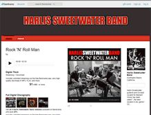 Tablet Screenshot of harlissweetwater.bandcamp.com