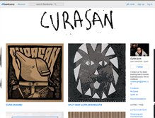 Tablet Screenshot of curasan.bandcamp.com