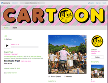 Tablet Screenshot of cartoon69.bandcamp.com