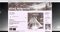 Desktop Screenshot of herdmurmurs.bandcamp.com