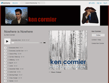 Tablet Screenshot of kencormier.bandcamp.com