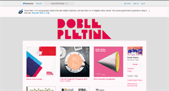 Desktop Screenshot of doblepletina.bandcamp.com