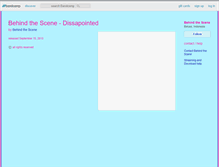Tablet Screenshot of behindthescene.bandcamp.com