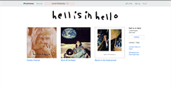 Desktop Screenshot of hellisinhello.bandcamp.com