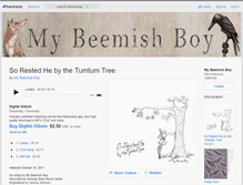 Tablet Screenshot of mybeemishboy.bandcamp.com