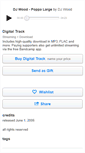 Mobile Screenshot of djwood.bandcamp.com