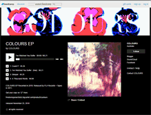 Tablet Screenshot of colourssound.bandcamp.com