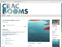 Tablet Screenshot of cracbooms.bandcamp.com