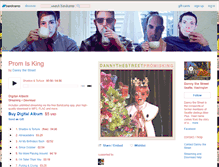 Tablet Screenshot of dannythestreet.bandcamp.com