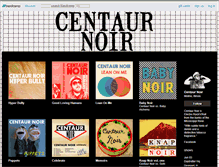 Tablet Screenshot of centaurnoir.bandcamp.com