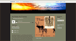 Desktop Screenshot of norulesnoframes.bandcamp.com