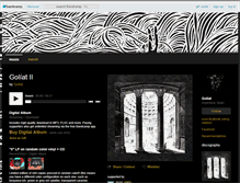 Tablet Screenshot of goliat.bandcamp.com