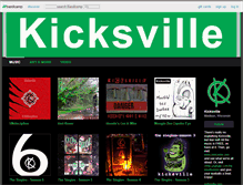 Tablet Screenshot of kicksville.bandcamp.com
