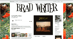 Desktop Screenshot of bradwriter.bandcamp.com