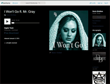 Tablet Screenshot of davisbrothas.bandcamp.com