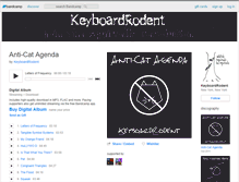 Tablet Screenshot of keyboardrodent.bandcamp.com