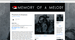 Desktop Screenshot of memoryofamelody.bandcamp.com