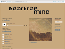 Tablet Screenshot of beartrapmind.bandcamp.com