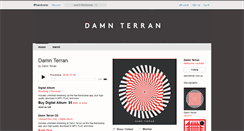Desktop Screenshot of damnterran.bandcamp.com