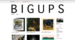 Desktop Screenshot of bigups.bandcamp.com