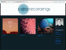 Tablet Screenshot of coral.bandcamp.com