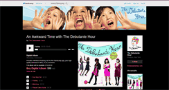 Desktop Screenshot of debutantehour.bandcamp.com