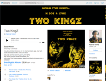 Tablet Screenshot of kinglazarus.bandcamp.com