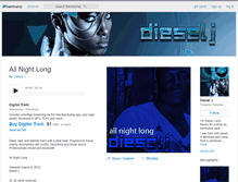Tablet Screenshot of dieselj.bandcamp.com