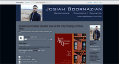 Desktop Screenshot of josiahboornazian.bandcamp.com