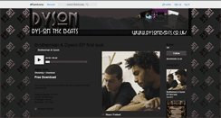 Desktop Screenshot of dyson.bandcamp.com