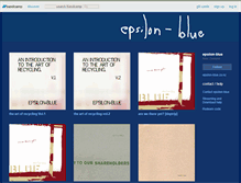 Tablet Screenshot of epsilon-blue.bandcamp.com