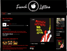 Tablet Screenshot of frenchletters.bandcamp.com