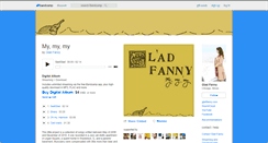 Desktop Screenshot of gladfanny.bandcamp.com