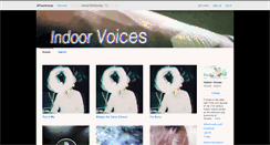 Desktop Screenshot of indoorvoices.bandcamp.com