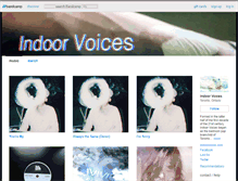 Tablet Screenshot of indoorvoices.bandcamp.com
