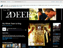 Tablet Screenshot of 2deepcaneanddai.bandcamp.com