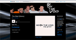 Desktop Screenshot of beonthevoid.bandcamp.com