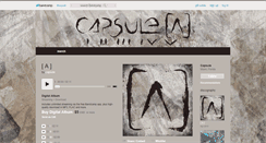 Desktop Screenshot of capsule.bandcamp.com