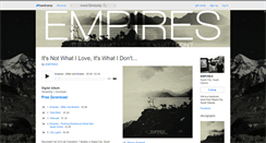 Desktop Screenshot of empireshc.bandcamp.com