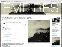 Tablet Screenshot of empireshc.bandcamp.com